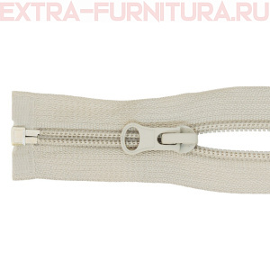 Молния Спираль разъемная дл. 70см, Т5, цв.310 светло-серый LOGO