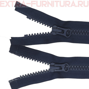 Молния Трактор Т8 2 замка 85см, цв.330 синий темный, LOGO