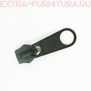 Бегунок к рулонной молнии тип 5, цв.328 темн.хаки 
