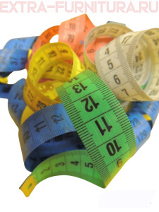 Сантиметровая лента 150см, в коробочке, уп.1шт