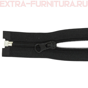 Молния Спираль неразъёмная дл. 45см, Т5, цв.322 черный LOGO К