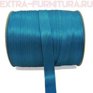 Косая бейка 15мм 132м цв.208 темно-бирюзовый А
