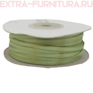 Лента атласная  3 мм  цв.136 хаки рул.100м