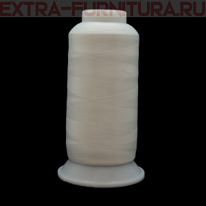 Нить текстурированная MAX 150D/1, 5000 м, цв. белый, некрученая