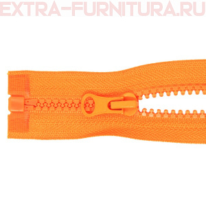 Молния Трактор Т5 1 замок 85см, цв.157 оранжевый, LOGO