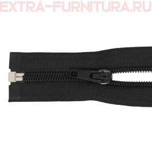 Молния Спираль разъёмная Т5, дл.80см цв. черный, класс А