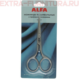 Ножницы ALFA вышивальные 10см AF 101-02