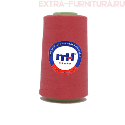 Нитки МН 40/2 п/э  5000 ярдов №162 брусника *