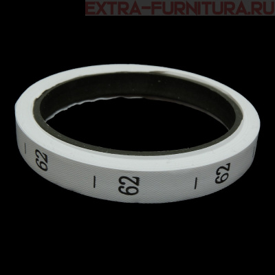 Размерник р-р 62, цв. белый, рул. 300 шт.