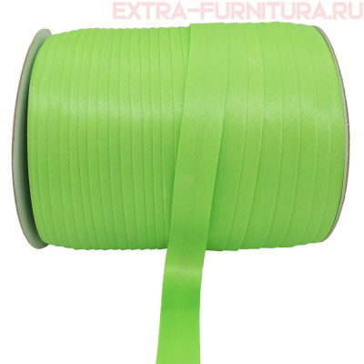 Косая бейка 16мм 132м цв.059 светло-зеленый  ЕВРО