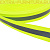 Стропа светоотражающая шир.25мм, №229 цв.неон-лимон уп.100м