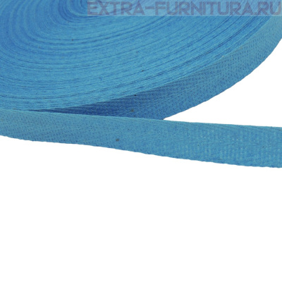 Лента киперная х/б 13 мм, цв.1 голубой, уп.50м (пл.2,8 г/м)