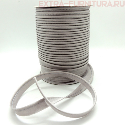 Кант атласный 12 мм, 72 ярда, цв. 119 светло-серый ЕВРО