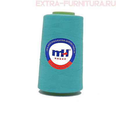 Нитки МН 40/2 п/э  5000 ярдов №257 бирюза *